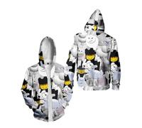 RUIYHE Forsakens Gubbys - Sudadera con diseño de orejas de gato, color negro, New06, 5XL