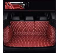 RuiYiL Coche Alfombrillas Maletero para Toyota BZ4X 2022 2023 2024 2025 No Speaker on The Left,Cobertura Completa Cuero Almohadilla De ProteccióN Antideslizante para Impermeable Protectora, E/Red