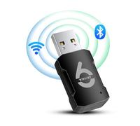 RUIZHI AX900Mbs - Memoria WiFi para PC, 6 unidades (5,8 GHz / 2,4 GHz), adaptador WiFi gratuito para PC, escritorio, portátil, Win10/11 (Bluetooth wifi6)