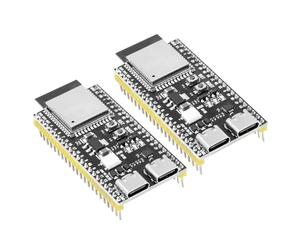 RUIZHI con ESP32 S3 ESP32-S3 DevKitC-1-N16R8 Placa de Desarrollo con Interfaces duales Tipo C y 2,4-GHz WLAN Bluetooth 5.0 Soldadura Compatible con Arduino(2 Pezzi)