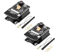 RUIZHI ESP32 CAM Módulo, ESP32-CAM 8 MB, ESP32 CAM WiFi/Bluetooth Placa de Desarrollo con Cámara 2640 + 2,4 G Antennen IPEX y Módulo de Tarjeta TF con Micro USB Compatibilidad con Arduino(2 Pcs)
