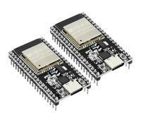 RUIZHI ESP32 USB C ESP32 CP2012 Module, ESP32 NodeMCU Lua ESP-WROOM-32 Placa de Desarrollo con ESP32-CP2012 Chip y Type-C USB 2.4GHz Dual-Core WiFi Bluetooth 38 Pins Compatibilidad con Arduino(2 Pcs)