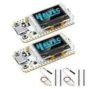 RUIZHI ESP32 V3 Lora Board per Meshtastic, Lora ESP32 V3 Placa de Desarrollo con 868MHz Antenne y 0,96″ OLED Display Integradas WiFi Bluetooth 1262 Chip Compatibilidad con Meshtastic Arduino(2 Pcs)