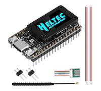 RUIZHI LoRa ESP32 V4 Módulos con Meshtastic LoRa ESP32 V4 WiFi Bluetooth Module con GPS 0.96″ OLED Display y chip 1262 ESP32-S3R2 MCU 16M Flash Compatible con Arduino Meshtastic LoRaWAN IoT