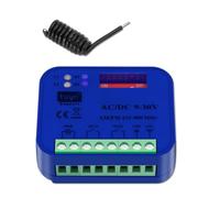 RUIZHI Receptor universal de puerta de garaje 9-30 V, controlador de receptor de puerta de garaje, compatible con la aplicación Tuya Smartlife, interruptor inteligente de encendido/apagado, WiFi 2.4