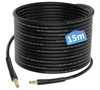 RUKHOOL 15m Manguera Presión Para Kärcher K2 K3 K4 K5 K6 K7 Hidrolimpiadora Repuestos Mangueras Limpieza Presion Extensión Manguera De Alta Pressão Prolongador Accesorios Pistola Conector Rápido