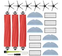 RUKHOOL S7 Accesorios Recambios para Roborock S7 MaxV Ultra S7 Pro Ultra S7 Plus S7 MaxV S7 Aspirador Repuestos Contiene 3 Cepillo Principal 6 Paños 6 Filtros 6 Cepillos Laterales