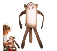 Rukjmqi Animal de Peluche de Mono, Peluche de Peluche de Peluche | Abierta Animales de Peluche Juguete,Suave y tierno, salmaduras para Dormir, Linda decoración de guardería, Accesorios de Broma,