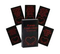 Rukjmqi Cartas del Oráculo,Significados Espirituales Juguetes de Adivinación - 50 Piezas Adivinación Intuición Mazo Oracle - para Meditación Relaciones Personal Diario Viaje Hogar Fiesta