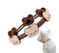Rukjmqi Collar para Mascotas,Collar para Mascotas - Suministros para de liberación Lenta Ajustables - de prevención de Moscas para Cachorros - para Cachorros pequeños y medianos