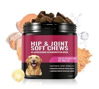 Rukjmqi Cuidado para La Cadera Y Las Articulaciones De Los Perros,Nutrición De Apoyo Avanzado | Suplemento para Articulaciones De Perros,para El Cuidado De La Salud De Mascotas En Interiores