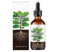 Rukjmqi Estimulador de Raíces para Plantas - Cuidado de Jardinería Gotas Líquidas Fertilizante - Suplemento Radicular,para Interior, Alféizar, Balcón, Agua, Suelo, Esquejes, Propagación y Tallos