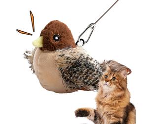 Rukjmqi Juguetes de semilla para gatos | Erizo batiendo Mahjong Capybara Loro, Juguete de sonido para gatito con gata | para sala de estar gato D interior gatito reducción aburrimiento