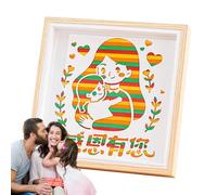 Rukjmqi Manualidad Para El Día De La Madre - Proyectos Manuales Para Preescolares En Día De La Madre - Decor Para Niños Pequeños Principiantes Con Interacción Entre Padres E Hijos
