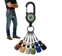 Rukjmqi Protector de Anzuelo para Calamar - 6 Piezas de Equipo de Protector Ligero | Estuche para Anzuelos de Calamar y - para Principiantes Hombres Kayak Lago Río Agua Salada y Dulce