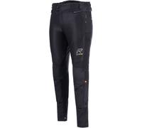 Rukka Airgobi Pantalones textiles de motocicleta, negro/negro, Talla Short 62