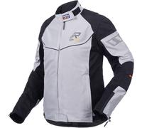 Rukka Airgobina Chaqueta textil de moto para mujer, negro-gris, tamaño 40