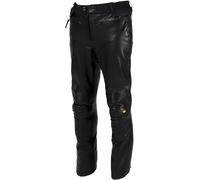 Rukka Aramen Pantalones de cuero para motocicleta, negro, Talla 60