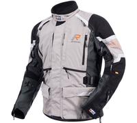 Rukka Madagasca-R Chaqueta textil de motocicleta, negro-beige, tamaño 60 para Hombres