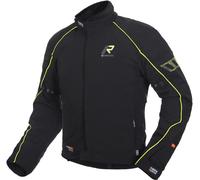 Rukka Comfo-R GTX Chaqueta textil para motocicleta, negro/amarillo, Talla 50