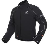 Rukka Comfo-R GTX Chaqueta textil para motocicleta, negro/plata, Talla 46