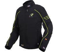 Rukka Comforina GTX Chaqueta textil para motocicletas para damas, negro-amarillo, tamaño 46 para Mujer