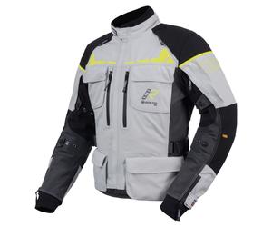 Rukka Ecuado-R chaqueta de tela Gris/Negro/Amarillo 52 hombres