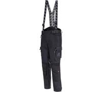 Rukka Ecuado-R Pantalones textiles de motocicleta, negro/negro, Talla 58