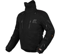 Rukka Flexo-R Chaqueta Textil de Motocicleta Impermeable, negro, Talla 64