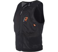 Rukka Kastor AFT Chaleco protector, negro/marrón claro, Talla 3XL