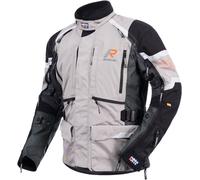 Rukka Madagasca-R Chaqueta textil de motocicleta, negro-beige, tamaño 56 para Hombres
