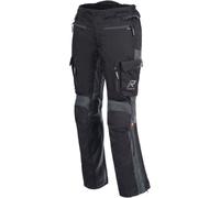 Rukka Madagasca-R Pantalones textiles de motocicleta, negro/gris, Talla 50