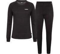 Rukka Mark Set di biancheria Intima funzionale, Nero, L