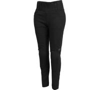 Rukka Melita Pantalones de motocicleta para damas, negro, Talla Short 40