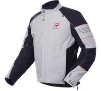 Rukka R-EX 2.0 Chaqueta textil de moto impermeable, Gris claro, Talla 66
