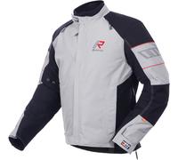 Rukka R-EX 2.0 Chaqueta textil de moto impermeable, gris, tamaño 50 para Hombres