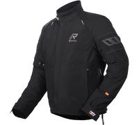 Rukka R-EX 2.0 Chaqueta textil de moto impermeable, negro, tamaño 52 para Hombres