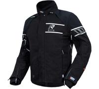 Rukka Rapto-R Chaqueta textil de moto, negro/plata, Talla 46