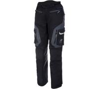 Rukka Rimorina Pantalones textiles de moto para mujer, negro-gris, tamaño 36