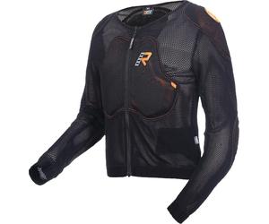 Rukka RPS AFT Chaqueta protectora, negro/marrón claro, Talla S