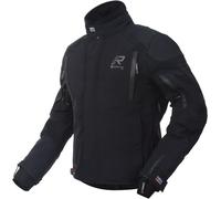 Rukka Shield-R Chaqueta textil para motocicleta, negro/negro, Talla 60