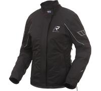 Rukka StretchDry Chaqueta textil para motocicletas para damas, negro, Talla 40