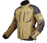 Rukka Ventu-R Chaqueta textil de moto impermeable, verde-marrón, tamaño 48 para Hombres
