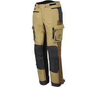 Rukka Ventu-R Pantalones Textiles de Motocicleta impermeables, verde-marrón, tamaño 66 para Hombres