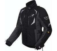 Rukka VentuRina Chaqueta textil impermeable para mujer, negro/gris oscuro, Talla 44