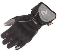 Rukka Virium Gore-Tex Guantes de motocicleta, negro-gris, tamaño S para Hombres