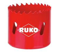 RUKO 106048 - Corona perforadora HSS bimetal, dentado variable (48 mm)