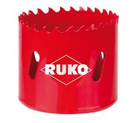 RUKO 106073 - Corona perforadora HSS-bimetal con dentado variable (Ø 73 mm)