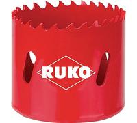 RUKO 106127 - Corona perforadora HSS bimetal, dentado variable (127 mm)