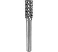 Ruko 116017 - Fresas metal duro forma A - ZYA cilíndrica con dentado frontal (10 x 60 mm)